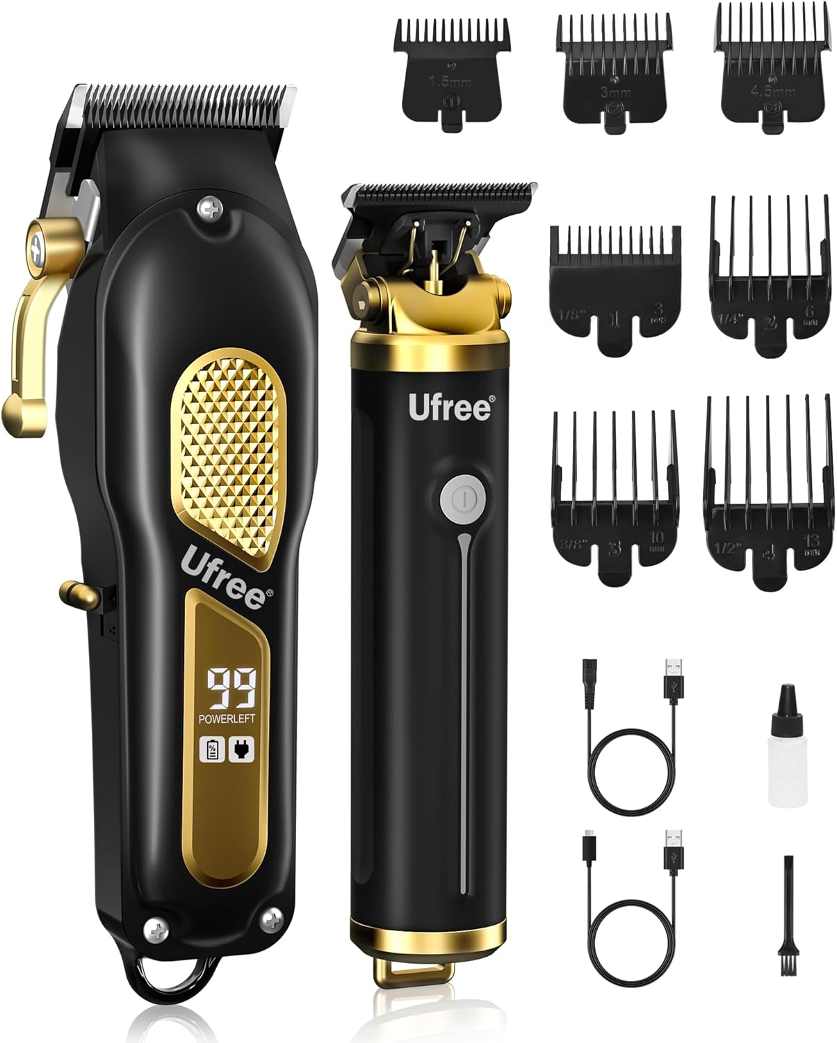 Beard Trimmer for Men, Cordless Hair Clippers, Electric Razor Shavers for Men, Professional Clippers and Trimmers Set, Cordless Clippers for Hair Cutting