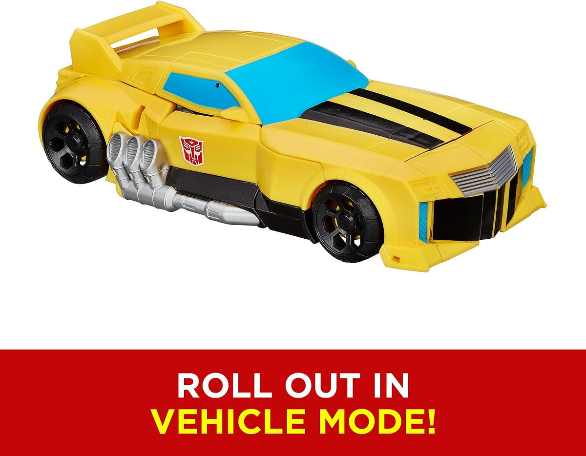 Transformers Toys Heroic Bumblebee Action Figure 11-inch Timeless Large-Scale Figure, Changes into Yellow Toy Car