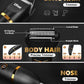 Body Hair Trimmer for Men, Manscape Ball Pubic Hair Trimmer, 3 in 1 Body Grooming Kit for Groin, Waterproof Body Electric Shaver Razor, Grooming for Face and Body, Gifts for Men, Black