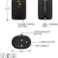 Ultimate Ears EPICBOOM, Portable Waterproof Bluetooth Speaker, Big Bass, 360-Degree Sound, Wireless Speakers, IP67, 17Hr Battery, USB C - Charcoal Black