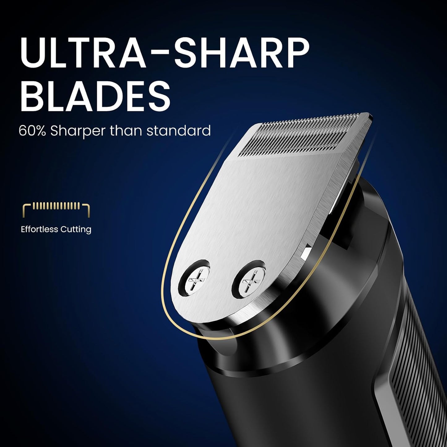 3-in-1 Beard Trimmer Kit, Men's Electric Shaver Razor for Mustache Body Nose Facial Hair, Professional Hair Trimmer, Rechargeable Clippers, Waterproof Beard Grooming, Birthday Gifts for Men