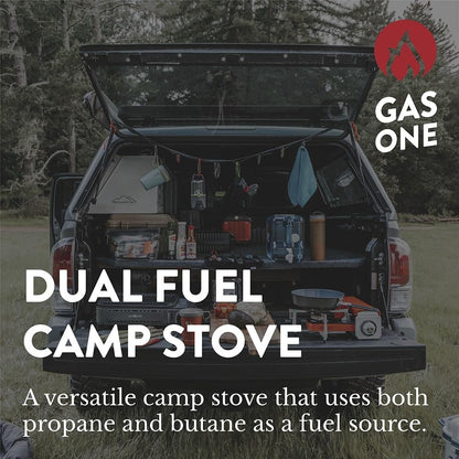 Gas One GS-3400P Propane or Butane Stove Dual Fuel Stove Portable Camping Stove