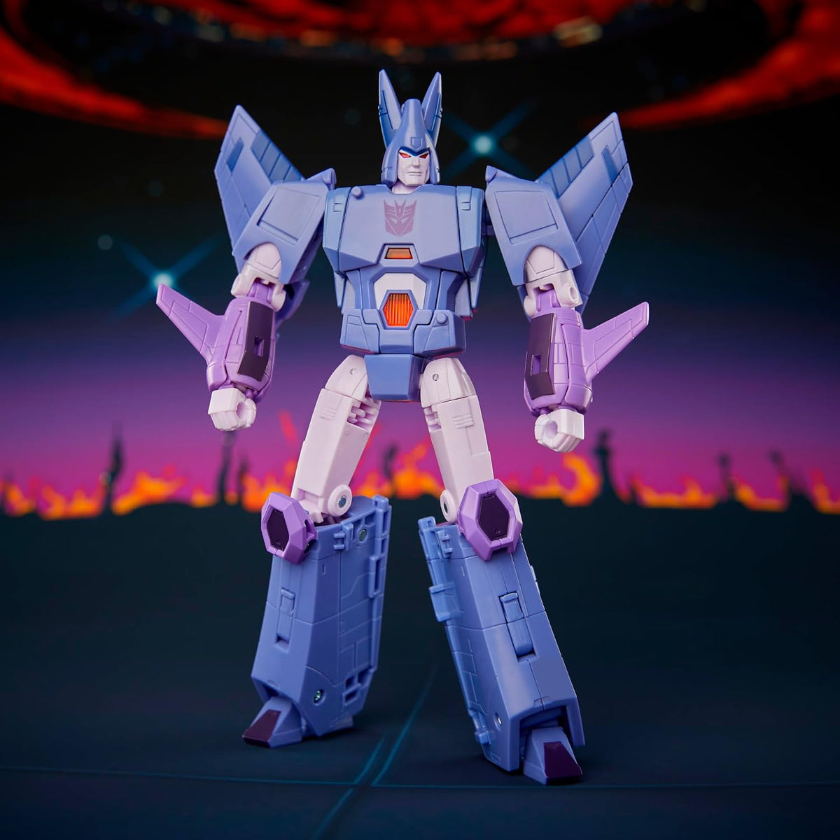 Transformers Studio Series Cyclonus, The The Movie Voyager Class 8-Inch Converting Action Figure, Robot Toys for 8+