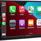 Double DIN  7"  Apple CarPlay Android Auto Wired or Wireless Touchscreen Car Stereo Radio Bluetooth Backup Camera Input