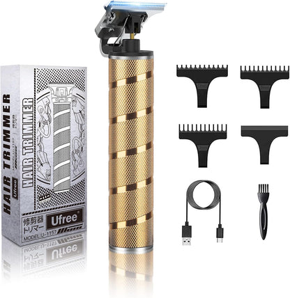 Beard Trimmer with T Blade Trimmer for Men, Beard Grooming Kit, Gifts for Men, Wet & Dry, Rechargeable
