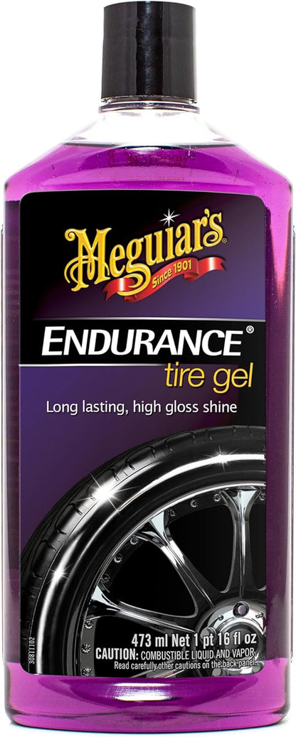 Meguiar's Endurance Premium Bandengel vir 'n Blywende Glans - 473 ml Bottel (PERS)
