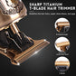 Professional Beard Trimmer for Men, Zero Gapped T-Blade Hair Clipper & Mustache Trimmer Kit with LCD Display, Precision Edgers for Haircut & Grooming, Barber-Grade Electric Shaver, Gifts for Men
