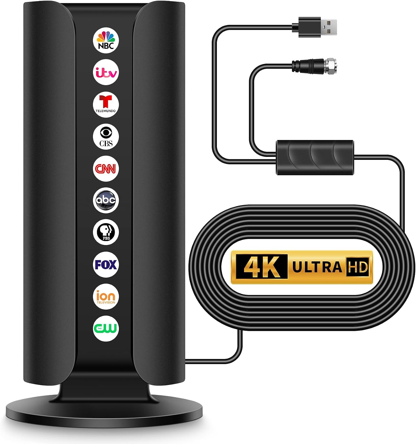 2026 TV-antenna vir Smart TV, 5000+ myl reikafstand sterkste digitale HD TV-antenna