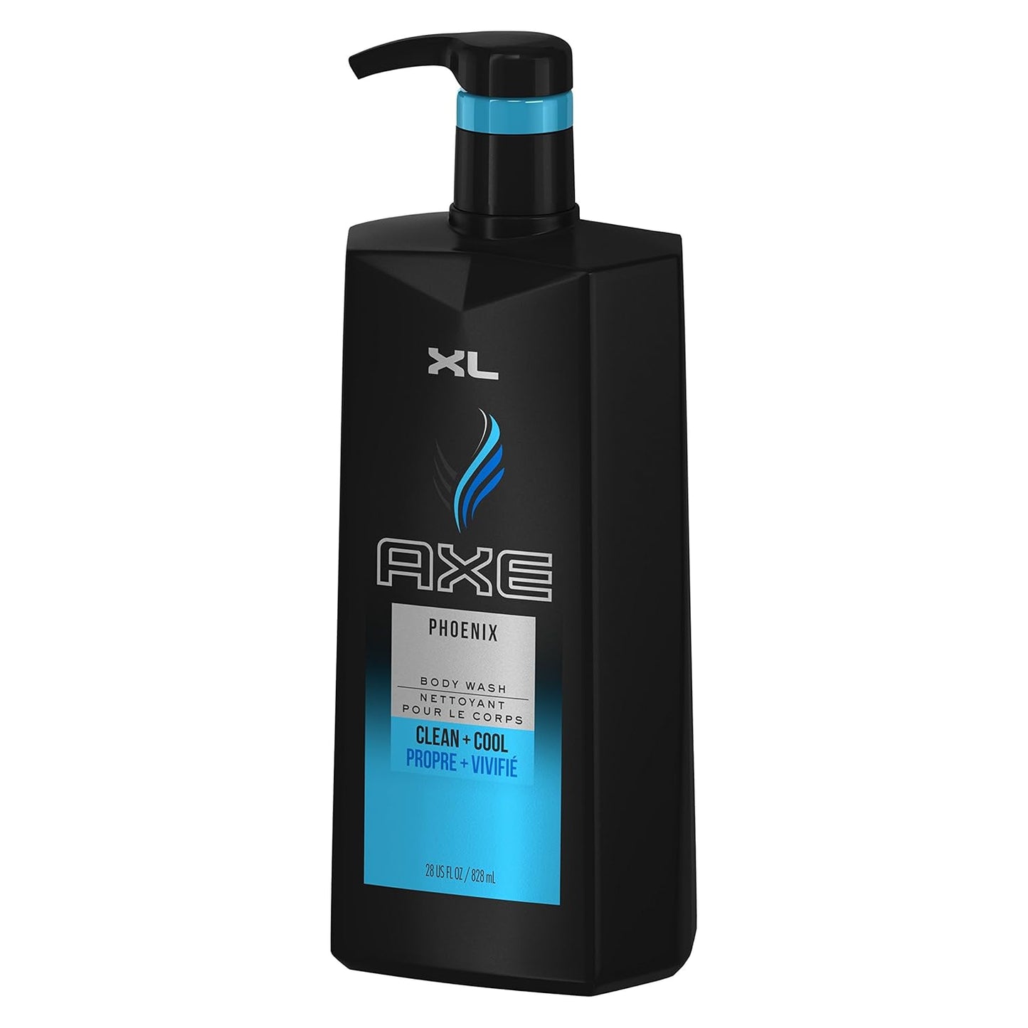 AXE Body Wash for Men, Phoenix  XL Clean + Cool - with Pump (28 oz)