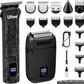Beard Trimmer for Men, Foil Shaver Electric Razor, Shavers for Body Face Nose Ear, Cordless Hair Trimmer, Professional Hair Clippers, Mustache Grooming Kit Birthday Gifts for Men