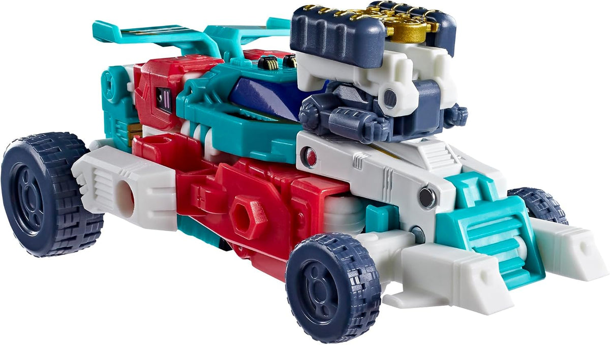 Transformers Age of the Primes Autobot Joyride, Deluxe Class 5.25-inch Converting Action Figure, Robot Toys for Ages 8+