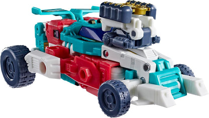 Transformers Age of the Primes Autobot Joyride, Deluxe Class 5.25-inch Converting Action Figure, Robot Toys for Ages 8+