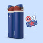 FreeSip Insulated Stainless Steel Water Bottle w/ Straw BPA-Free 24 oz - Marvel Captain America