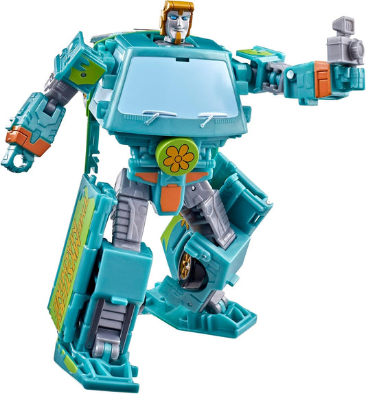 Transformers Action Figure Set - Scooby Doo Mysterious Prime & Automutt Converting