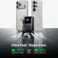 INIU 10000mAh 45W Ultra Mini Portable Charger Power Bank with Cable - (Black)