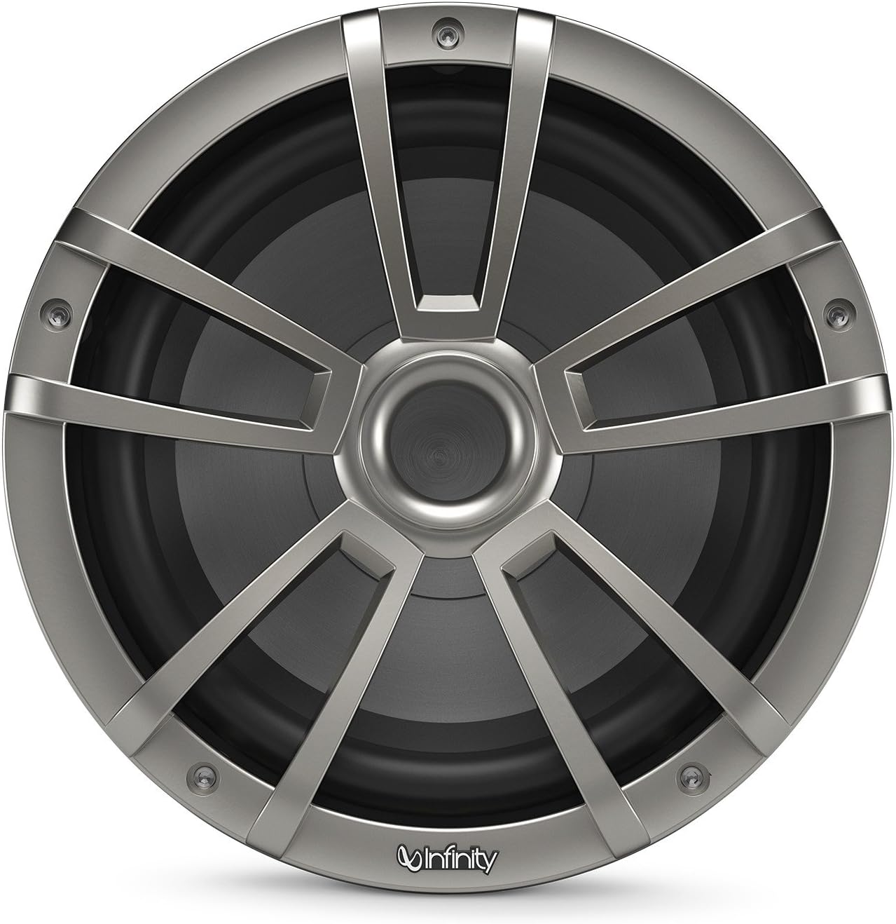Infinity 1022 MLT 10 Inch Marine RGB LED Subwoofer - Titanium
