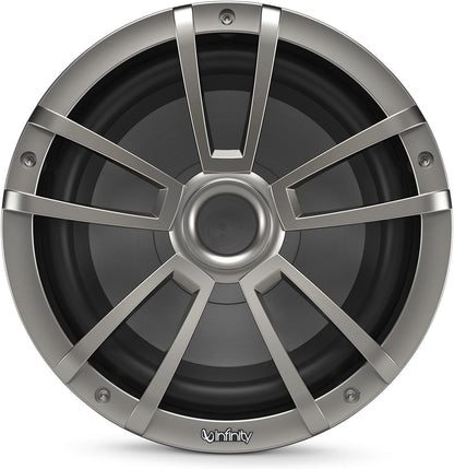 Infinity 1022 MLT 10 Inch Marine RGB LED Subwoofer - Titanium