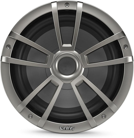 Infinity 1022 MLT 10 Inch Marine RGB LED Subwoofer - Titanium