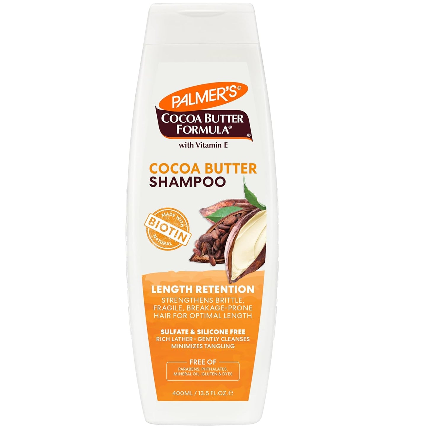 Palmer's Cocoa Butter Formula Biotin Length Retention Shampoo (13.5 Fl Oz)