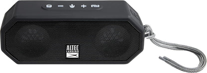Altec Lansing LifeJacket H2O 4 - Waterdigte Bluetooth Luidspreker, Duursame & Draagbare Luidspreker met Stemassistent, 10 Uur Batterylewe & 100 Voet Bereik, Swart