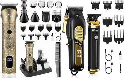 Beard Trimmer for Men, Cordless Hair Clippers, Electric Razor Shavers for Men, Professional Clippers and Trimmers Set, Cordless Clippers for Hair Cutting