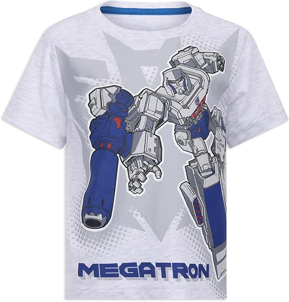 Transformers One Hasbro Boys 4 Pack Short Sleeve T-Shirt for Toddler and Big Kids