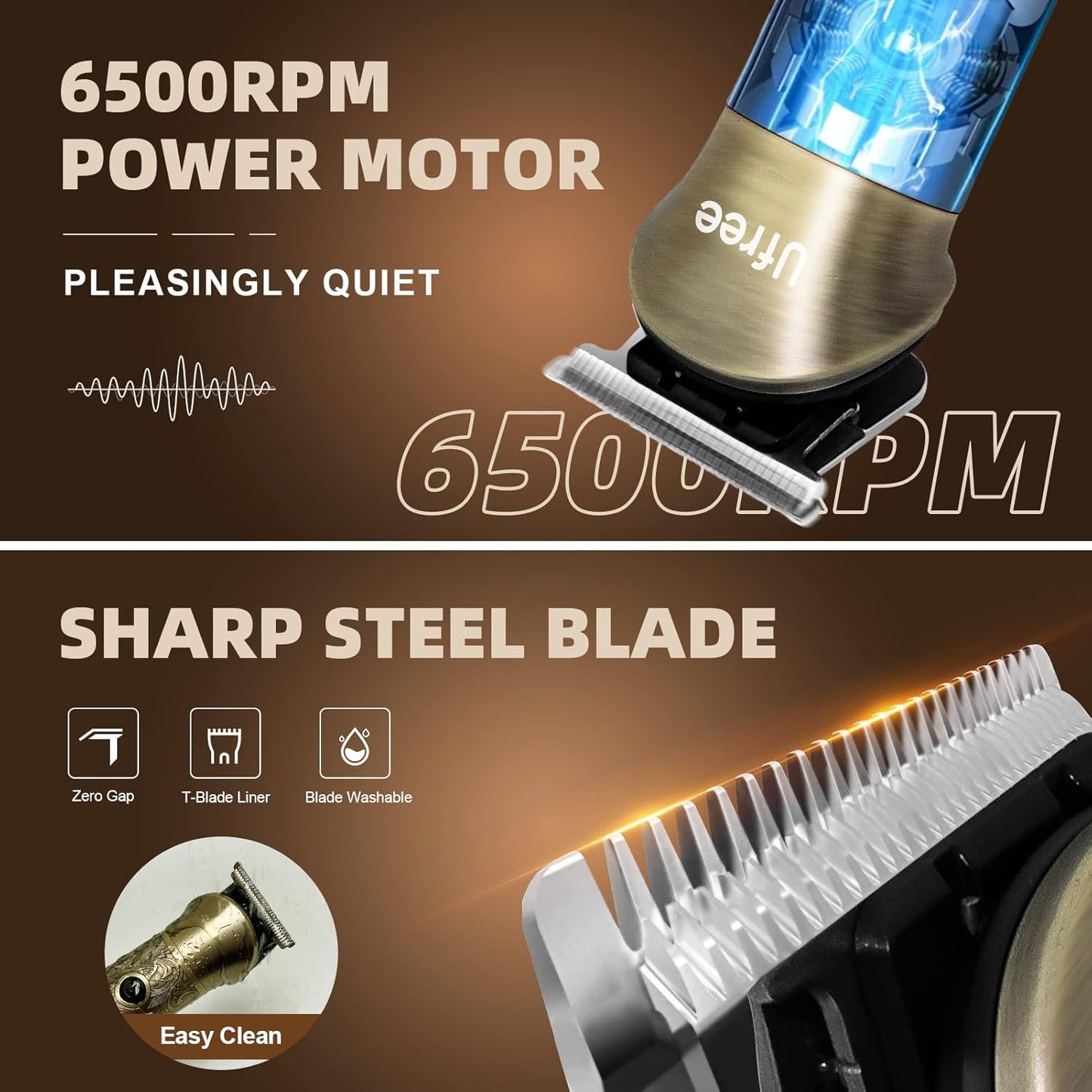 All in One Beard Trimmer for Men with Electric Foil Shavers Hair Trimmer, Barber Clippers Electric Razor, Professional Men Grooming Kit, Birthday Gifts for Him Men