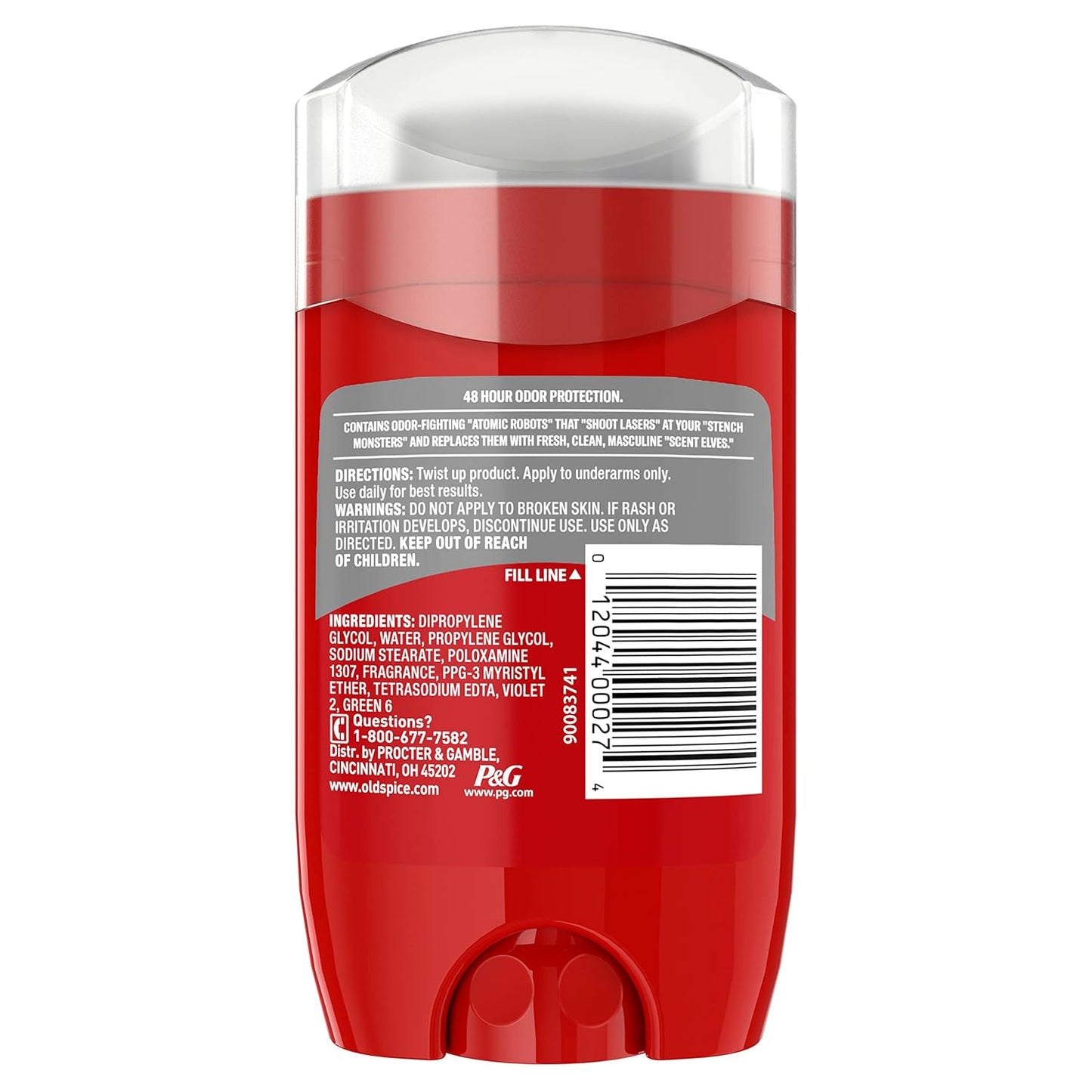 Old Spice Aluminum Free Deodorant For Men, 24/7 Sweat Defense & Advanced Odor Protection - Pure Sport Scent (Pack of 3)