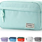 Original High Capacity Pencil Case, Big Pencil Bag Pouch Box Organizer Pen Case, Portable Journaling Supplies with Easy Grip Handle & Loop, Aesthetic Supply for Girls Adults, Mint Green