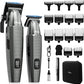 Professional Hair Clippers for Men, Clippers and Trimmers Set, Barber Clippers, Electric Beard Trimmer with Barber Bag, Gifts for Men