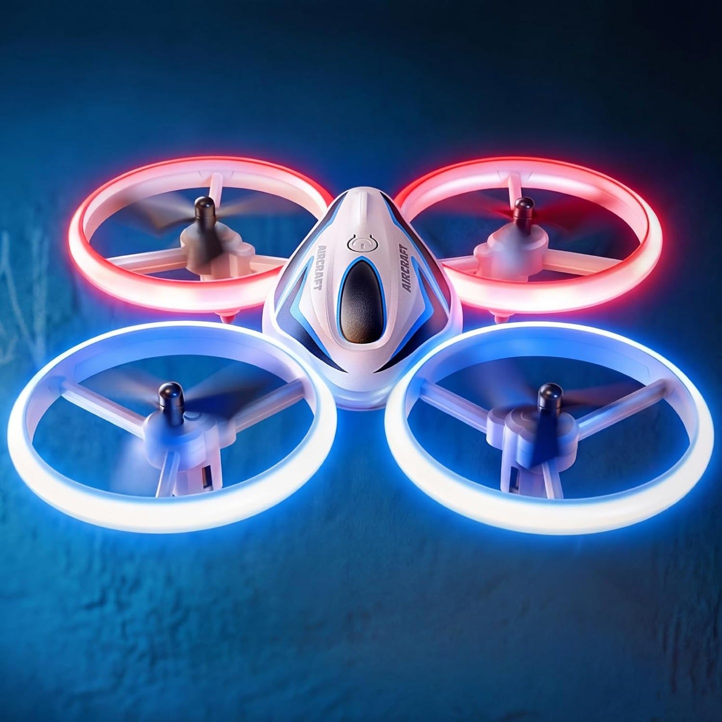 Drone for Kids & Adult, 3 Batteries 24 Min Flight Time, Anti-Collision RC Quadcopter w/ LED Light, Altitude Hold, Easy to Fly Kids Gifts for Boys & Girls Ages 14+