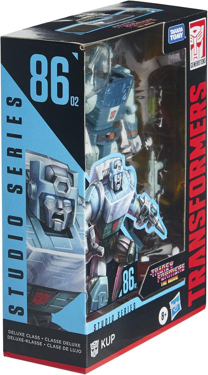 Transformers Toys Studio Series 86-02 Deluxe Class  4.5-inch The The Movie 1986 Kup Action Figure - (Ages 8 and Up)