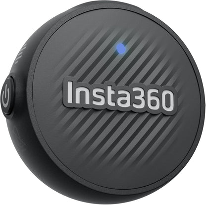 Insta360 Mic Air Transmitter, 7.9g Ultralight, Wireless Microphone, Noise Cancelling, Vlog, Streaming, Compatible X6/X5/X4/X4 Air/Ace Pro 2/GO Ultra