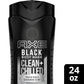 AXE Body Wash 12h Refreshing Scent Cleanser Black Frozen Pear and Cedarwood Men's Body Wash - 100% Plant-Based Moisturizers (16 oz)