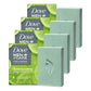 DOVE MEN Plant-Powered Natural Essential Oil 4-in-1 Bar Soap for Men's Body, Hair, Face and Shave (4PK)