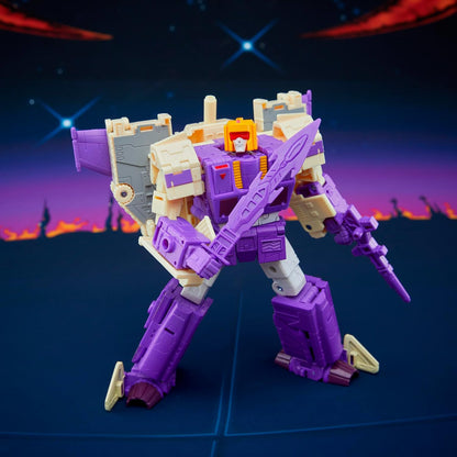 Transformers Studio Series  7-inch The The Movie Blitzwing, Collectible 3-in-1 Converting Leader Class Action Figure (8+)