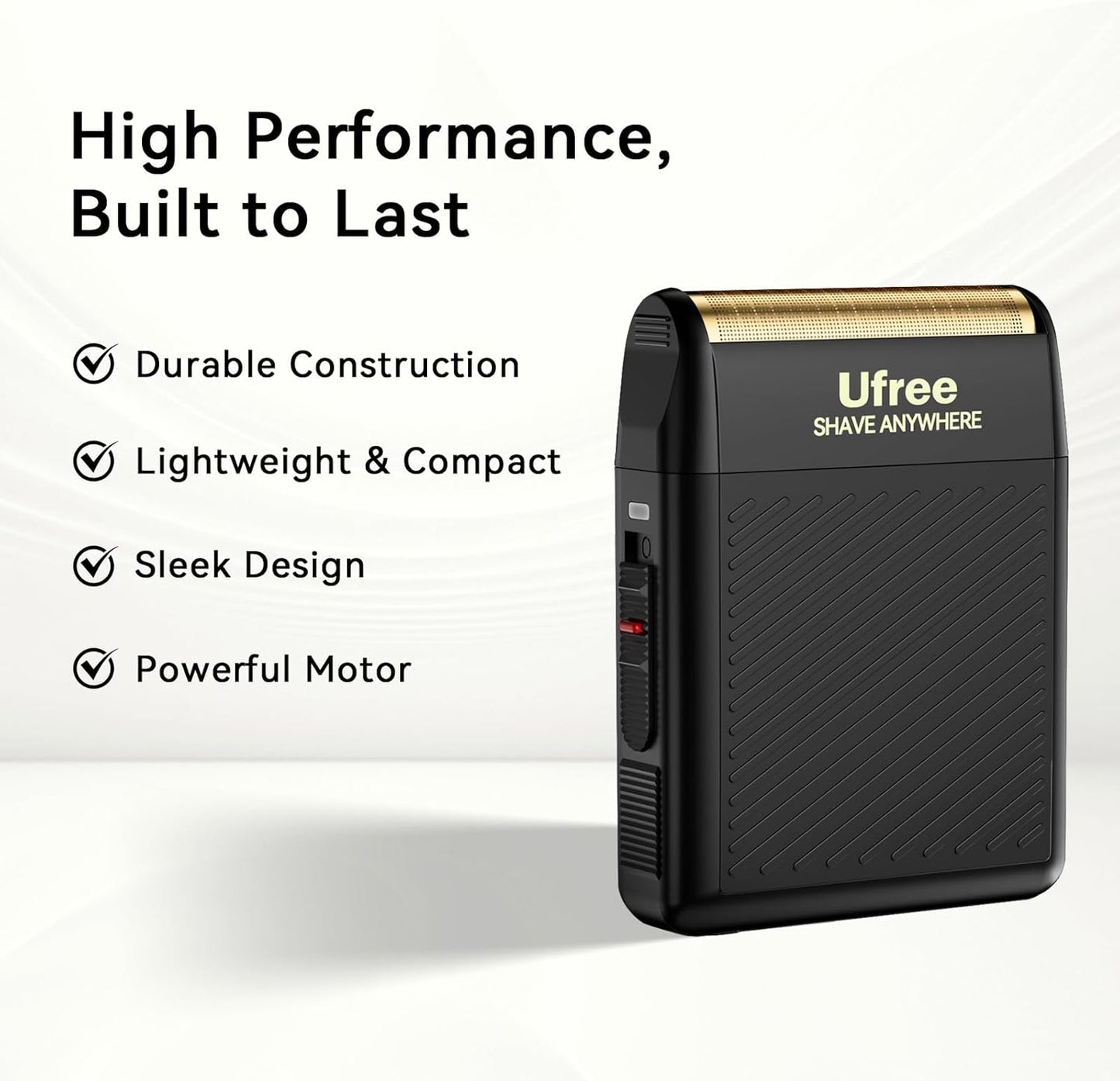 Mini Foil Shaver, Portable Electric Razor for Men, USB-C Rechargeable Electric Shaver, Cordless Facial Shaver for Travel & Home Use