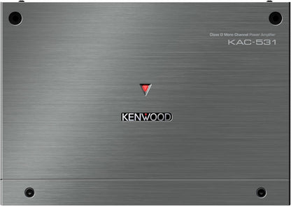 KENWOOD KAC-531 Klas D Monoversterker – 1000W Hoëdoeltreffende Basversterker met Verstelbare Kontroles en Gevorderde Beskerming
