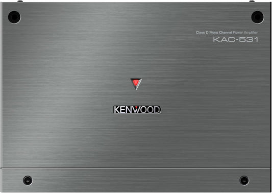 KENWOOD KAC-531 Klas D Monoversterker – 1000W Hoëdoeltreffende Basversterker met Verstelbare Kontroles en Gevorderde Beskerming