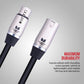 Monster Prolink Performer 600 Microphone Cable - Engineered with Custom XLR Connectors, Microfiber Dielectric, Duraflex Jacket, and Carbon Polymer Shielding, 10 ft. Cable