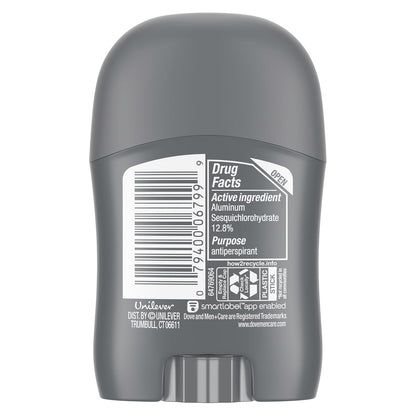 DOVE MEN + CARE Antiperspirant Deodorant Stick Clean Comfort 72-Hour Sweat & Odor Protection Antiperspirant for Men - 0.5 oz ( Pack of 3)