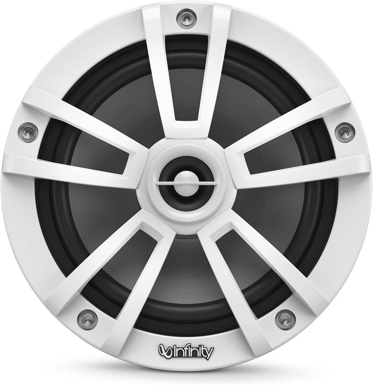 Infinity 6.5" 2-Way 225W Water Resistant Coaxial Marine Boat Car Audio Stereo Speakers