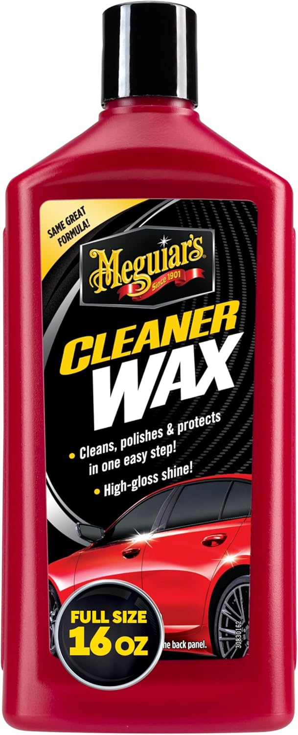 Meguiar's Skoonmaker Vloeibare Motorwas, Maak Skoon, Poleer en Beskerm Maklik om te Gebruik Langdurige Glans - (473 ml)
