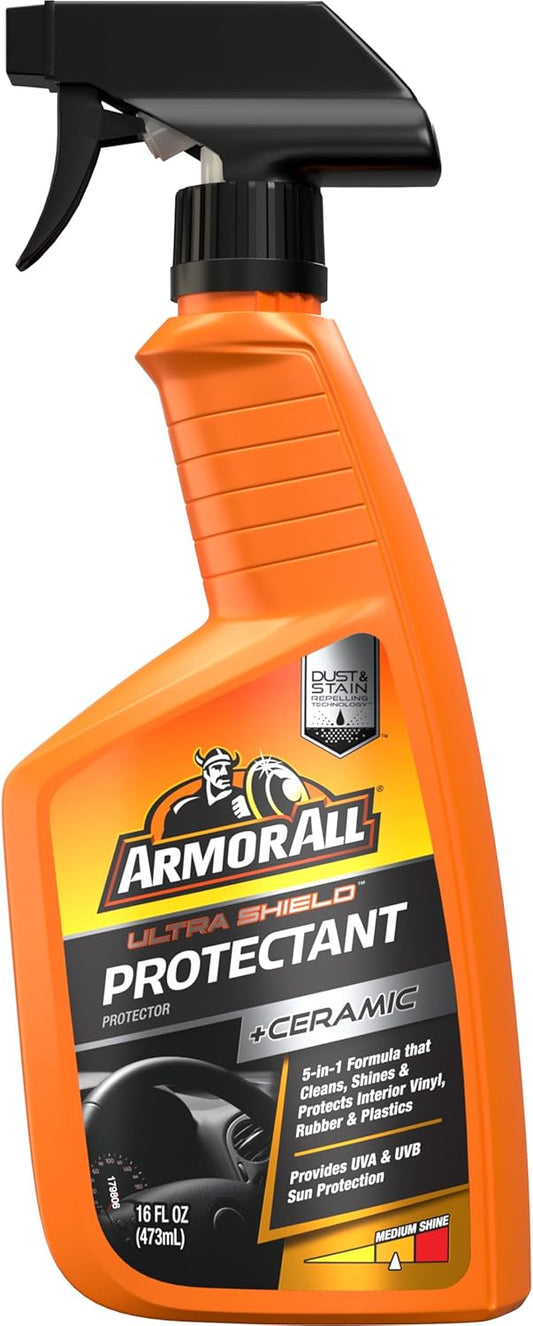 Armor All Extreme Shield Beskermingssproei, Binnekarreiniger met UV-beskerming teen Kraak en Verbleiking (16 Fl Oz)