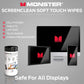 Monster ScreenClean Soft Touch Wipes, Screen Cleaner Wipes for Computer Screens, TV, Phones, Tablets, and Car Touch Screens, Home Office, 70 Count