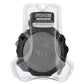 AXE Mens Shower Scrubber Tool, 2-Sided Detailer, Gray Color, Mesh Side for Lathering, Exfoliator for Smoothing Dry, Rough Skin - (Pack of 2)
