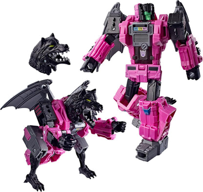 Transformers Age of the Primes Fangry, Deluxe Class 5.25-inch Converting Action Figure, Robot Toys (Ages 8+)
