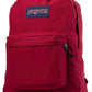 JanSport SuperBreak One Backpack for, Viking Red - Durable, Lightweight Bag with 1 Main Compartment, Front Utility Pocket with Built-in Organizer - Premium Backpack