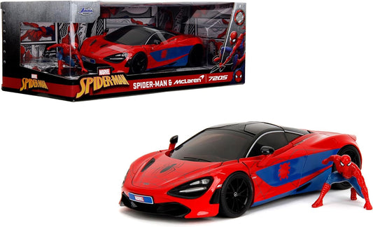 New Marvel Spider-Man 1:24 McLaren 2.75" Miles Morales Figure