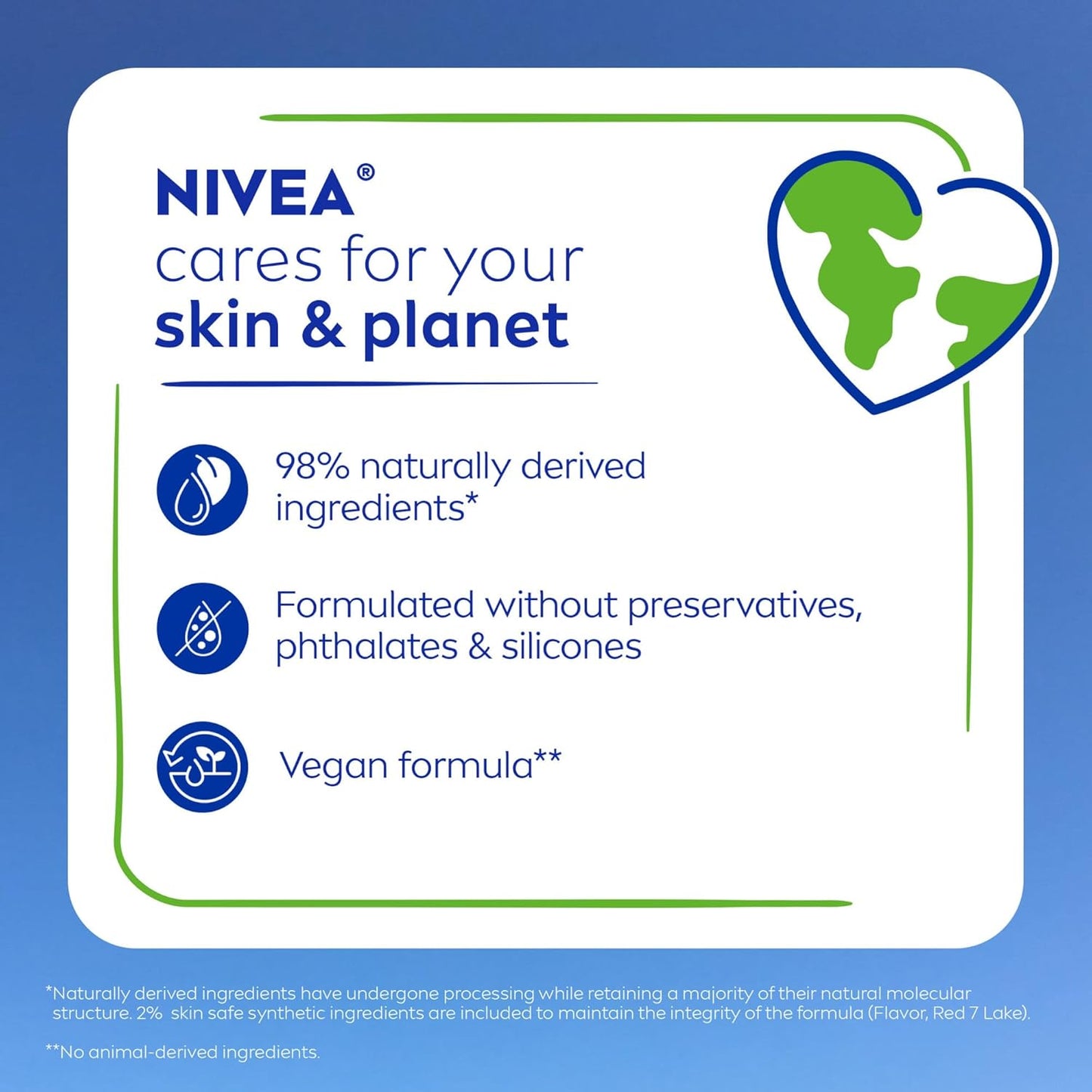 NIVEA Cherry Lip Care, Tinted Lip Balm Pack with Shea Butter, Nourishing Oils and Vitamin C & E, 3-in-1 Moisture, Repair and Color, 0.17 Oz Stick, Pack of 4